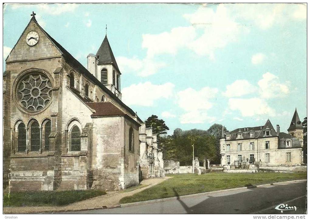 PRECY SUR OISE AC 63 BIS EGLISE ET CLINIQUE LES LIERRES - Précy-sur-Oise