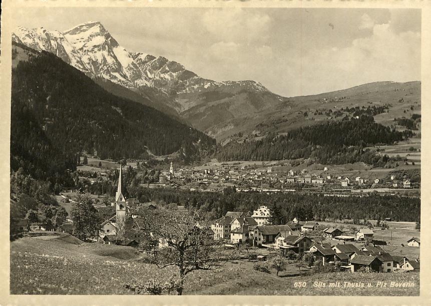 Suisse - Sils Mit Thusis - Panorama - Thusis