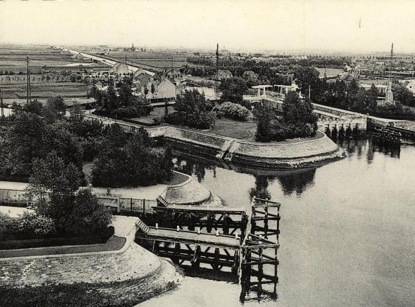 Belgique - Nieuwpoort - Nieuport - Sluizen -  Panorama Sur Les Ecluses - Nieuwpoort