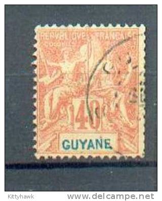 Guya 198 - YT 39 Obli - Used Stamps