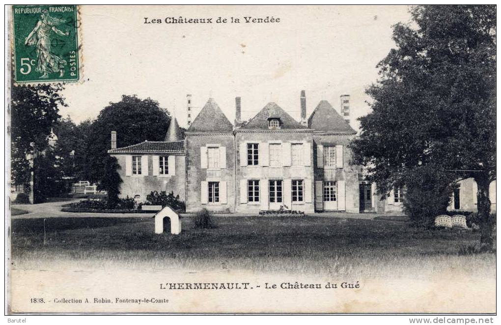 L´HERMENAULT - Le Château Du Gué - - L'Hermenault