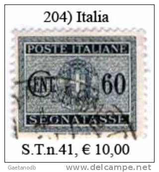 Italia-A.00204 - Postage Due