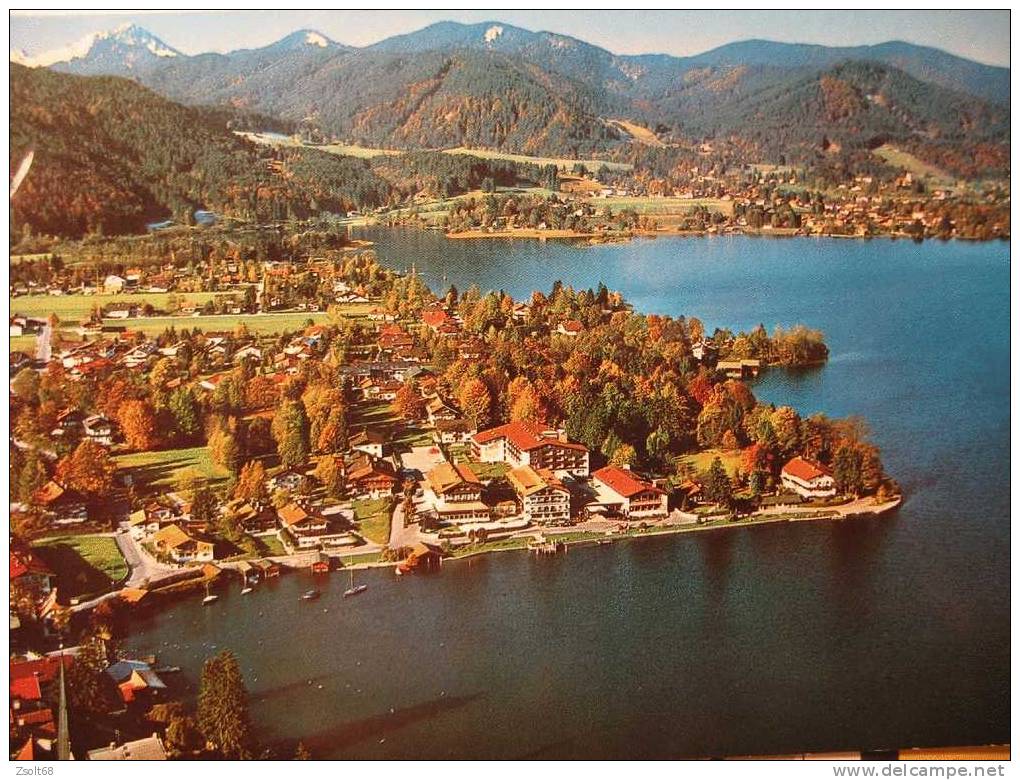 GERMANY - ROTTACH-EGERN   -   Seehotel  " ÜBERFAHRT "      1979. - Bad Wiessee