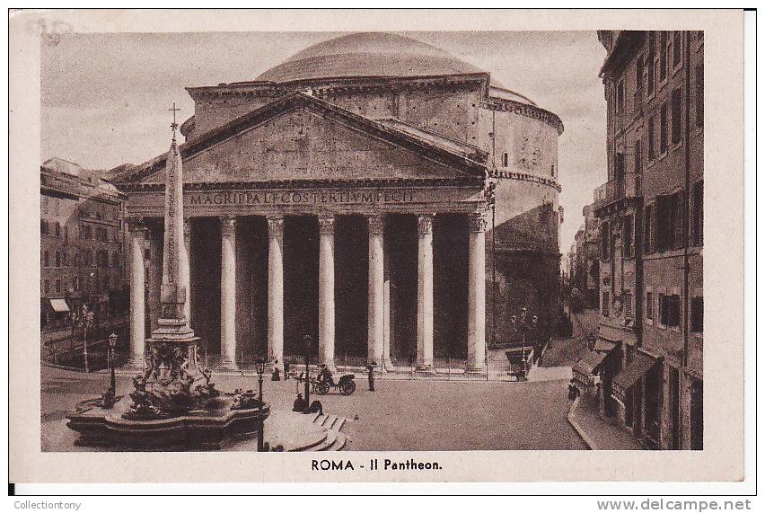 ROMA - IL PANTHEON -  FP- VIAGG.ANNI 1930 - Pantheon