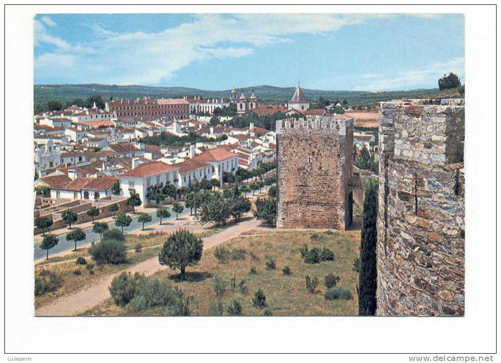 Portugal Cor 7317 – VILA VIÇOSA - VISTA DO CASTELO - Evora