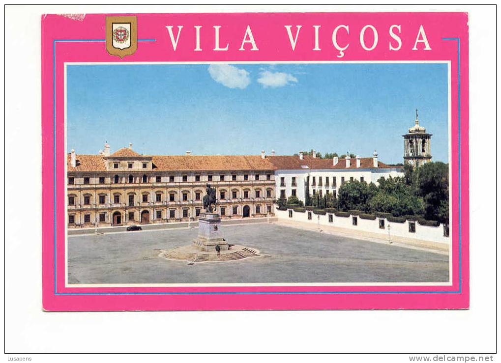 Portugal Cor 7322 – VILA VIÇOSA - PALACIO. ESTÁTUA DE D. JOÃO IV - Evora