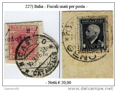 Italia-A.00227 - Steuermarken