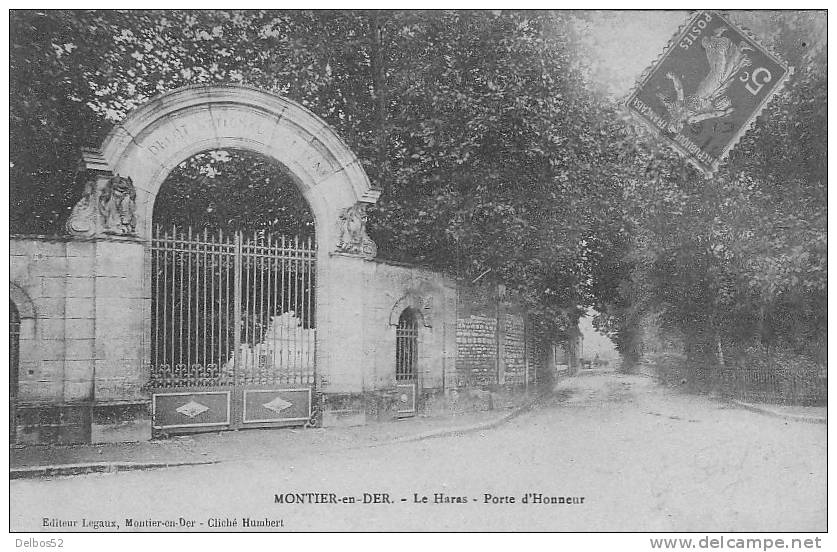 MONTIER - EN - DER . - Le Haras - Porte D' Honneur - Montier-en-Der