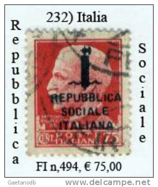 Italia-A.00232 - Oblitérés