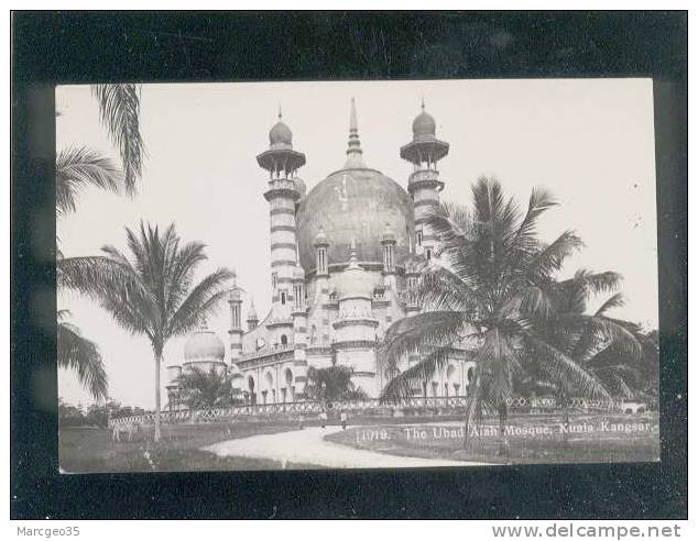 The Ubad Aiah Mosque Kuala Kangsar Malaisie Carte Photo éditée N° 1019 Mosquée - Malaysia