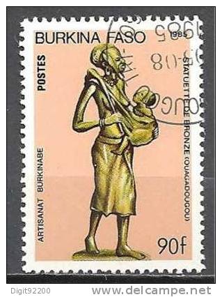1 W Valeur Oblitérée, Used - BURKINA FASO * 1985 - N° 377-1 - Burkina Faso (1984-...)