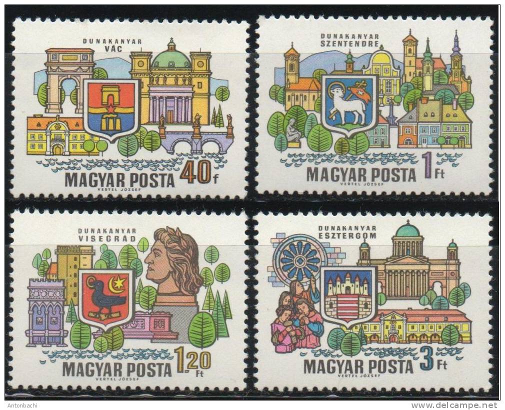 HONGRIE / HUNGARY -HUNGRIA 1969 YT 2051 -2054 - Neufs