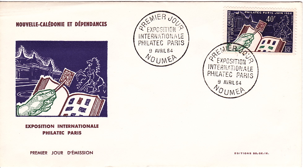 1964  Philatec  Maury 323  FDC Non Adressé - FDC