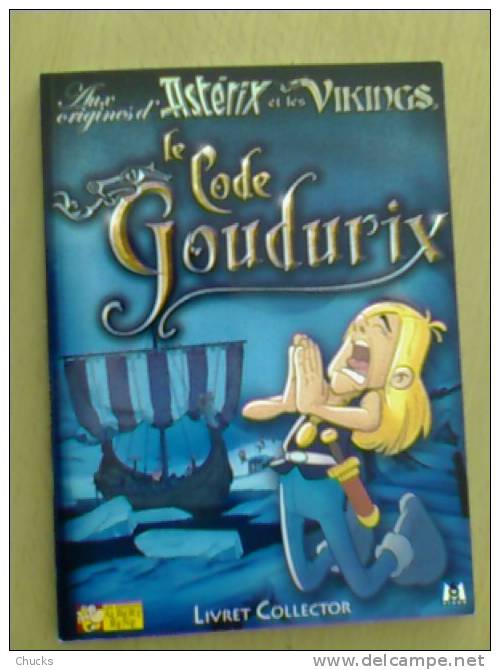 Aux Origines D’ ASTERIX Et Les Vikings Le Code Goudurix Livret Collector M6 Video - Astérix