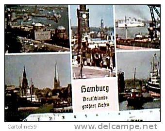 GERMANY HAMBOURG VUES NAVE SHIP VB1960 CP11843 - Harburg