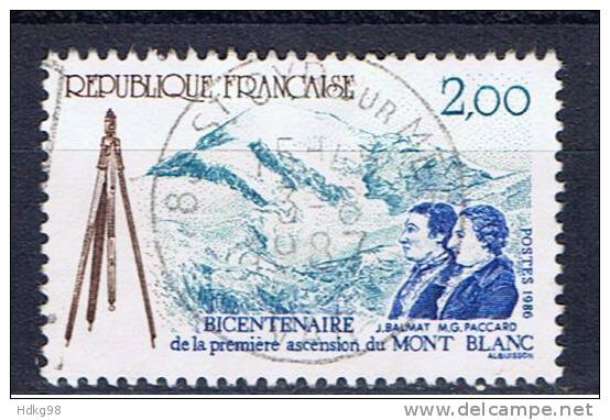 F Frankreich 1986 Mi 2560 Mont Blanc - Oblitérés