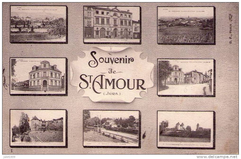 SAINT - AMOUR ..-- 39 . JURA ..-- Souvenir De ... 1918 Vers DIEPPE . Voir Verso . - Autres & Non Classés