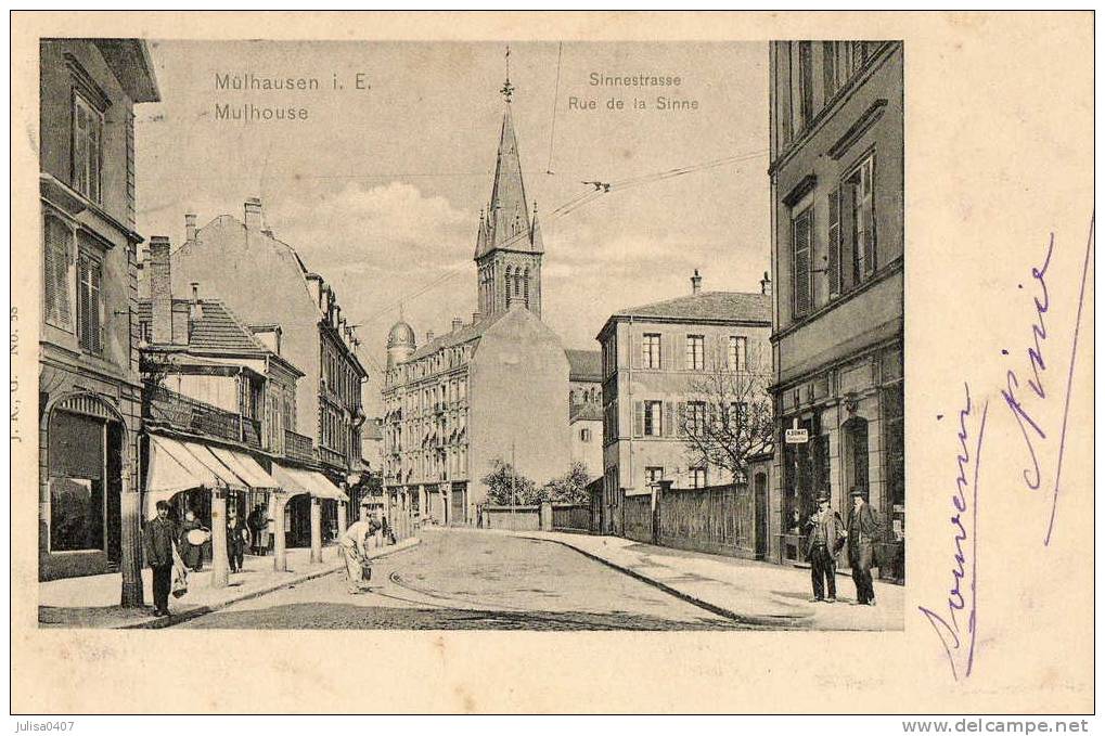 MULHOUSE (68) Rue De La Sinne Animation - Mulhouse