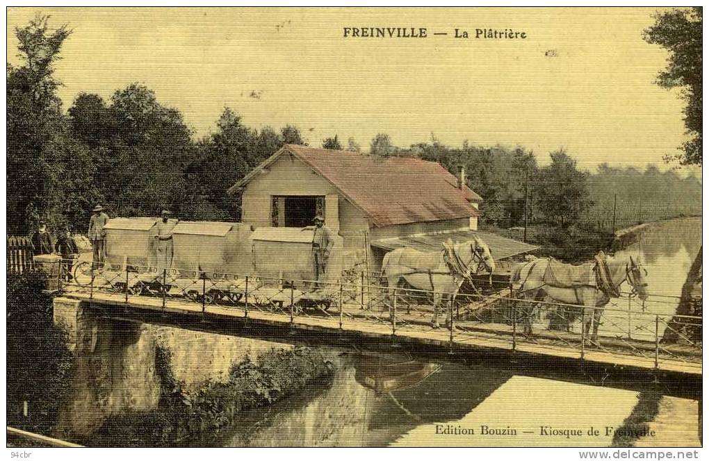 CPA  (  93)FREINVILLE SEVRAN La Platriere  (theme Carrieres) - Sevran