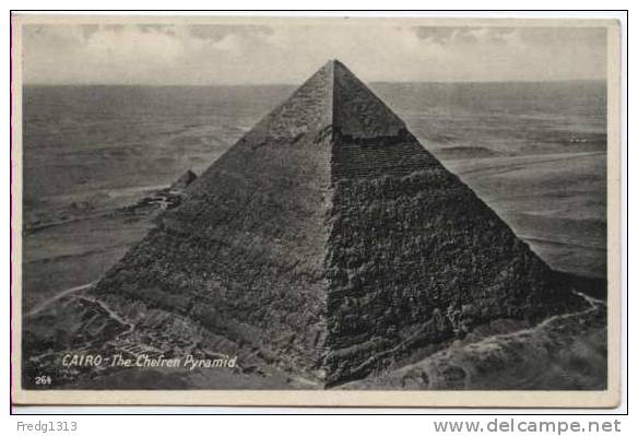 Egypte - Cairo - The Chefren Pyramid - Pyramids