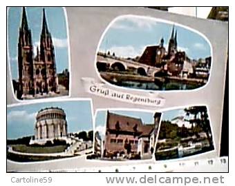 GERMANY Gruss Aus Regensburg  V1965  CP11860 - Regensburg