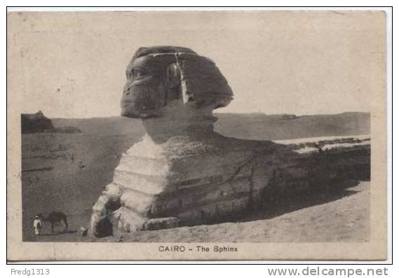 Egypte - Cairo - The Sphinx - Sphinx