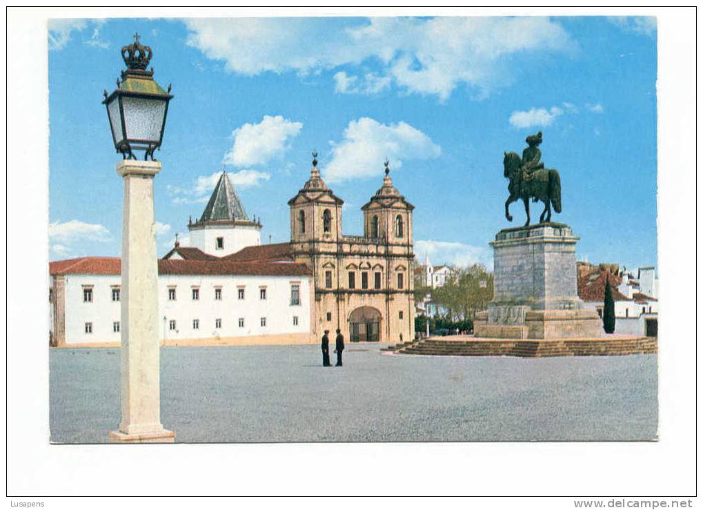 Portugal Cor 7326 – VILA VIÇOSA - ESTÁTUA DE D JOÃOO IV E PANTEÃO DOS DUQUES DE BRAGANÇA - Evora