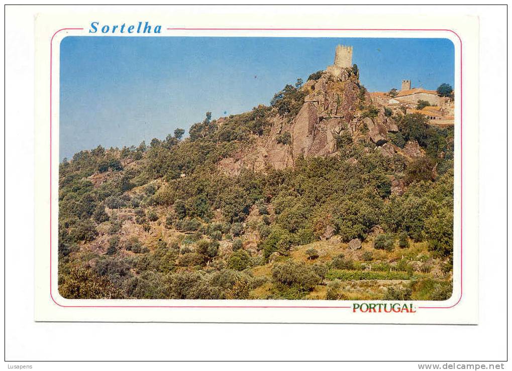 Portugal Cor 7337 – SORTELHA - PORMENOR DO CASTELO - Guarda