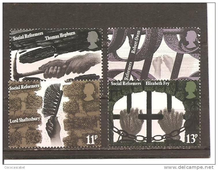 Gran Bretaña/ Great Britain Nº Yvert  790-93 (MNH/**) - Neufs