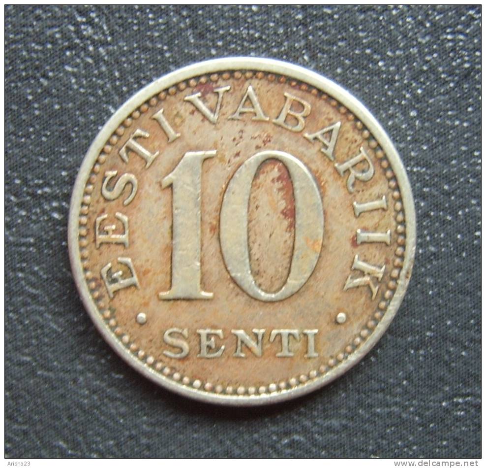 BC.5-9: ESTONIA, 10 SENTI - 1931 - Estonie