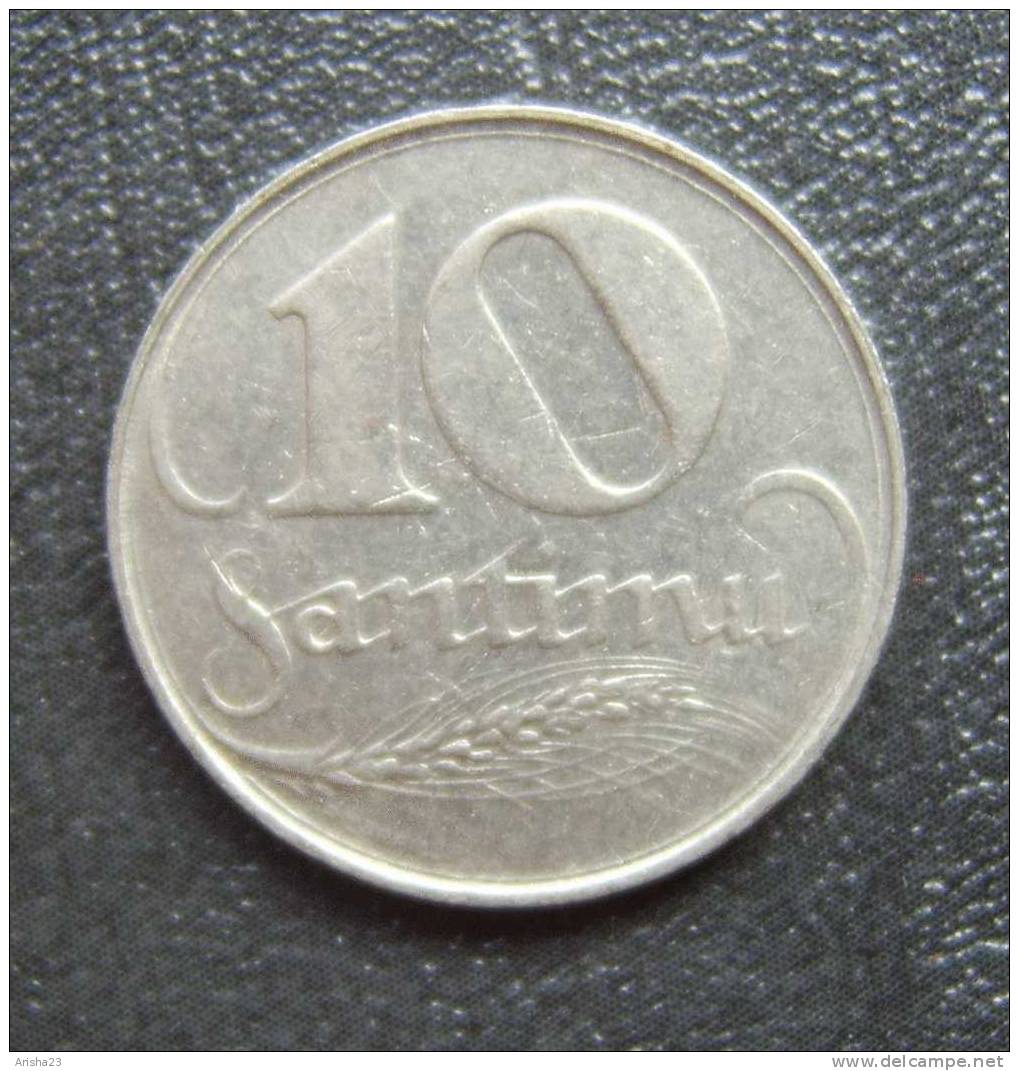 BC.6-18: LATVIA, 10 SANTIMI 1922 - Latvia