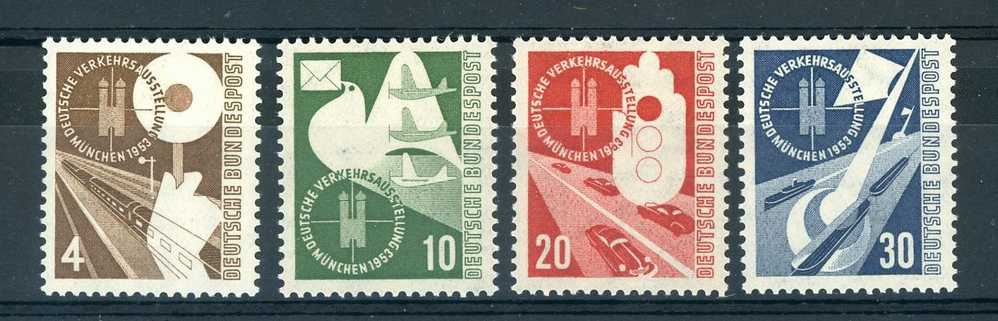 Allemagne  -  RFA  :  Yv  53-56  **      ,    N3 - Unused Stamps