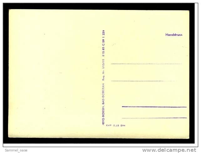 Bad Doberan  Münster Innenraum  - Ansichtskarte Ca.1970 - Bad Doberan