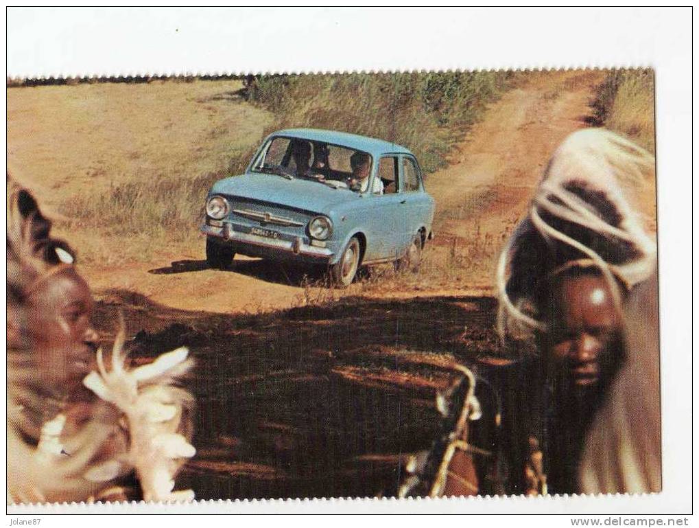 CPA      KENYA              1965             FIAT 850 - Kenia