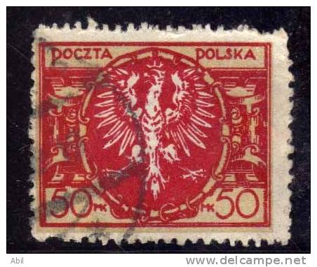 Pologne 1921-1922 N°Y.T. : 228 Obl. - Used Stamps