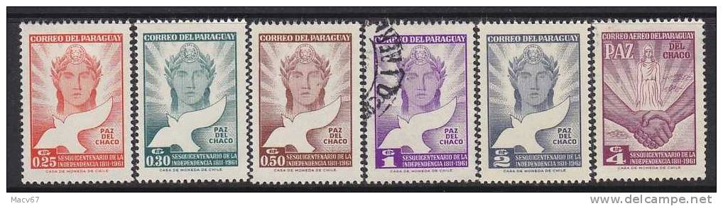 Paraguay 589+    *    (o)  PEACE - Paraguay