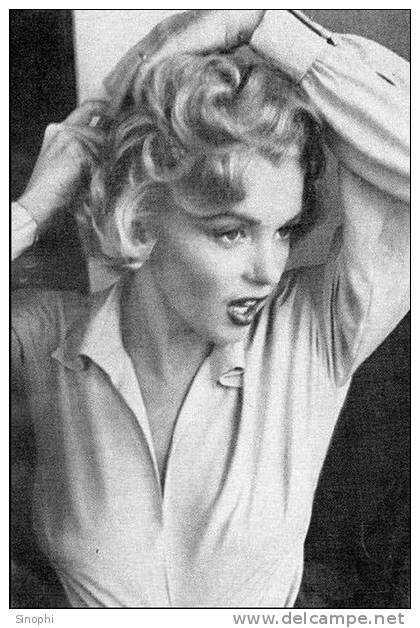 B31-084  @    Marilyn Monroe  Hollywood Movie Star Actress  ( Postal Stationery , Articles Postaux ) - Schauspieler