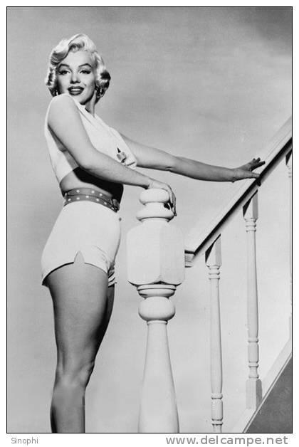 B31-088  @    Marilyn Monroe  Hollywood Movie Star Actress  ( Postal Stationery , Articles Postaux ) - Schauspieler