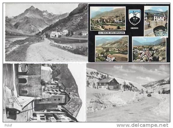 4 Cpsm -  Briancon - Croupillouse - La Roche Des Arnauds - Vars Ste Marie Les Claux. (14015) - Orcieres