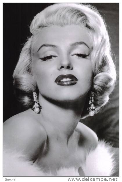 B31-121   @    Marilyn Monroe  Hollywood Movie Star Actress  ( Postal Stationery , Articles Postaux ) - Schauspieler