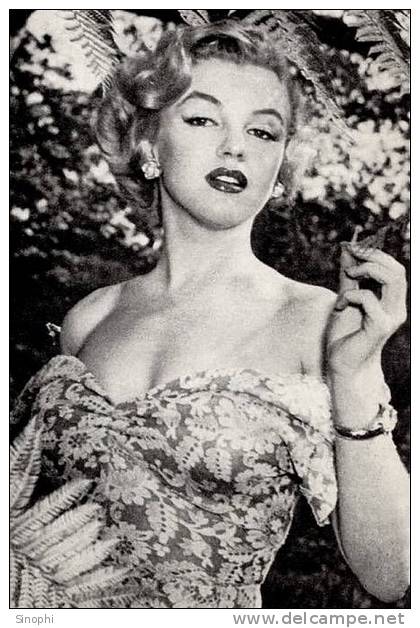 B31-122   @    Marilyn Monroe  Hollywood Movie Star Actress  ( Postal Stationery , Articles Postaux ) - Schauspieler