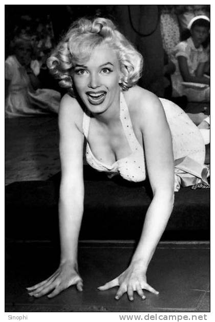 B31-127   @    Marilyn Monroe  Hollywood Movie Star Actress  ( Postal Stationery , Articles Postaux ) - Schauspieler