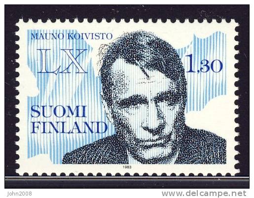 Finnland / Finland 1983 : Mi.nr 937 *** - Mauno Koivisto - Nuevos