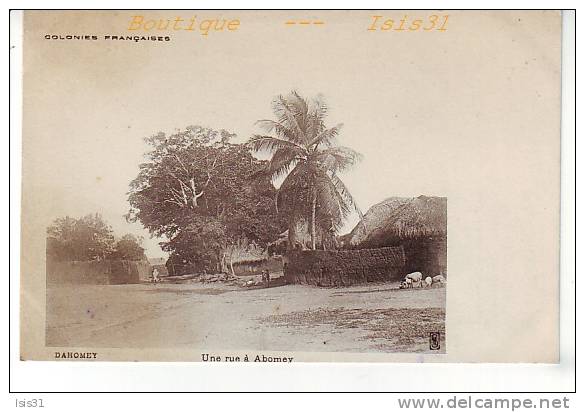 Afrique - RF21337 - Benin - Dahomey - Une Rue à Abomey - Attention Voir état - Benin