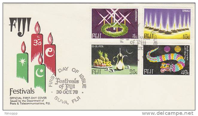 Fiji-1978 Festivals FDC - Fiji (1970-...)