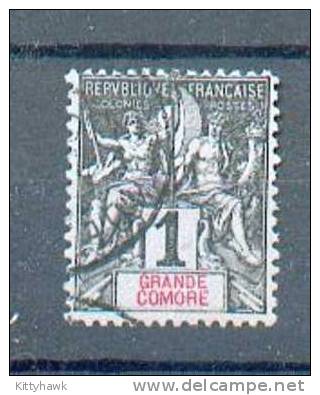 Como 107 - YT 1 Obli - Used Stamps