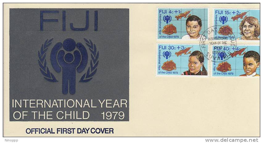 Fiji-1979 International Year Of The Child FDC - Fidji (1970-...)