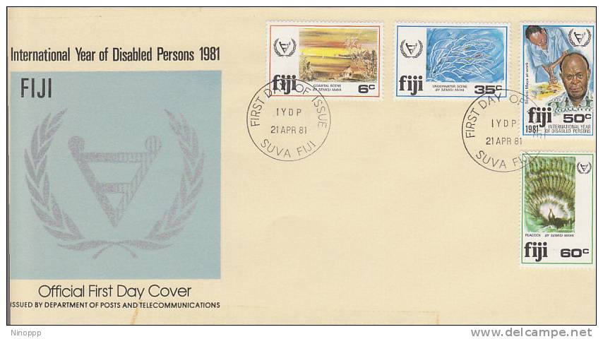 Fiji-1981 International Year Of Disabled Persons  FDC - Fidji (1970-...)