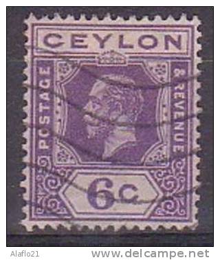 CEYLAN N° 208  - GEORGES V - Bon état - Sri Lanka (Ceylon) (1948-...)