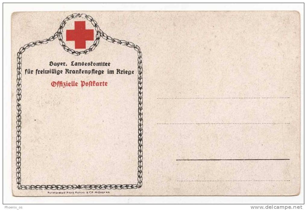 RED CROSS - Offizielle Karte, Bayer Germany - Croix-Rouge